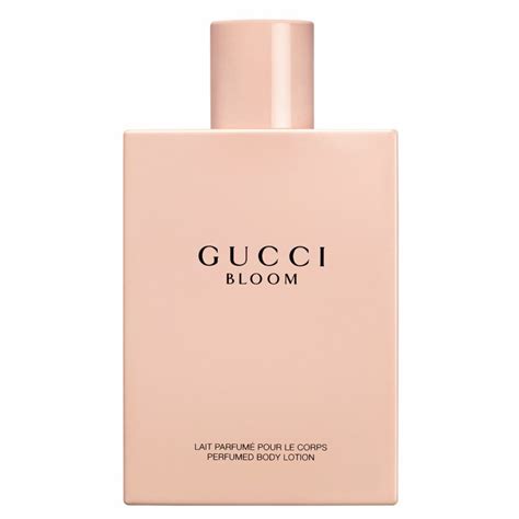 gucci bloom perfumed body lotion.